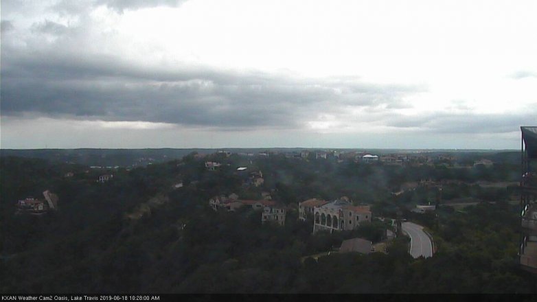 Lake Travis webcam, June 18, 2019 9:30 AM CT