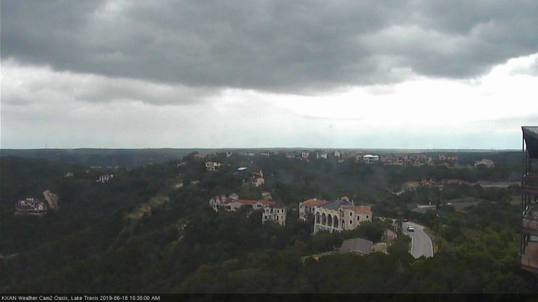 Lake Travis webcam, June 18, 2019 9:40 AM CT