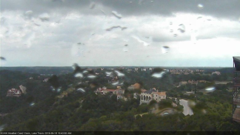 Lake Travis webcam, June 18, 2019 9:45 AM CT