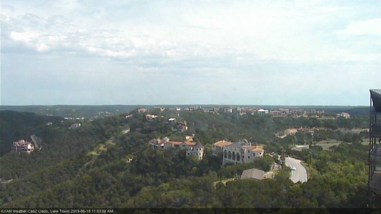 Lake Travis webcam, June 18, 2019 10:05 AM CT