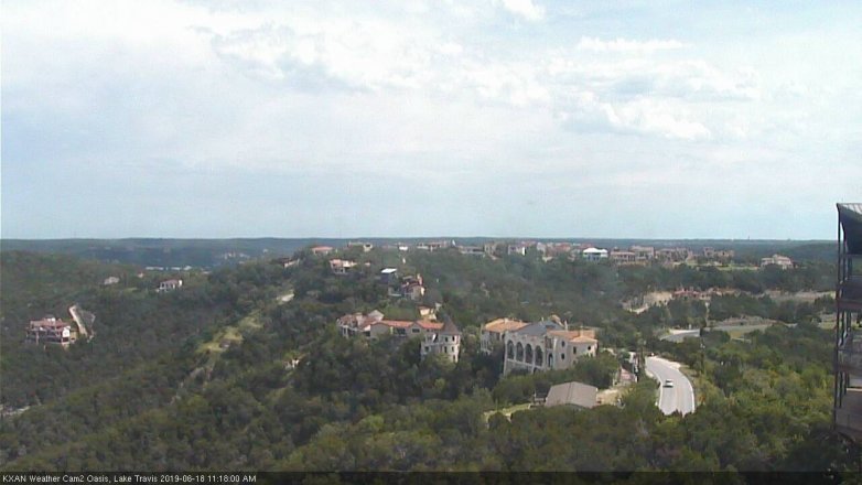 Lake Travis webcam, June 18, 2019 10:20 AM CT