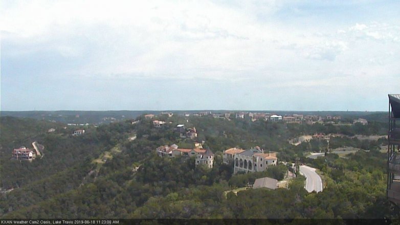 Lake Travis webcam, June 18, 2019 10:25 AM CT