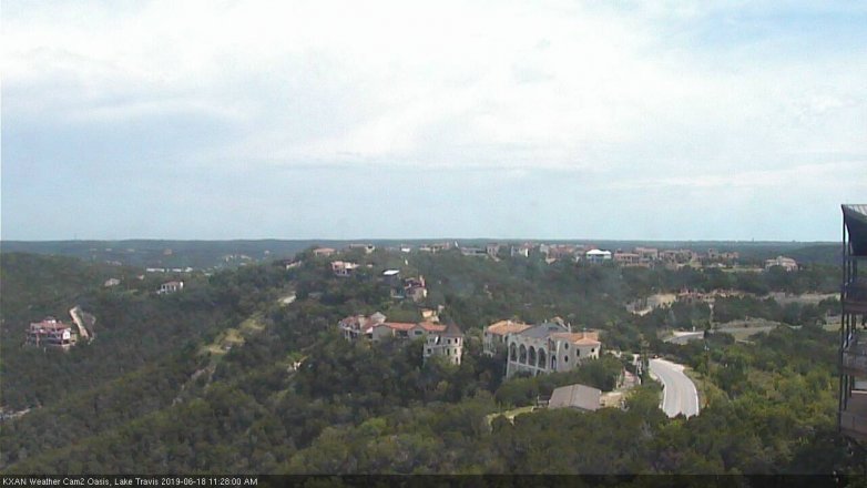 Lake Travis webcam, June 18, 2019 10:30 AM CT