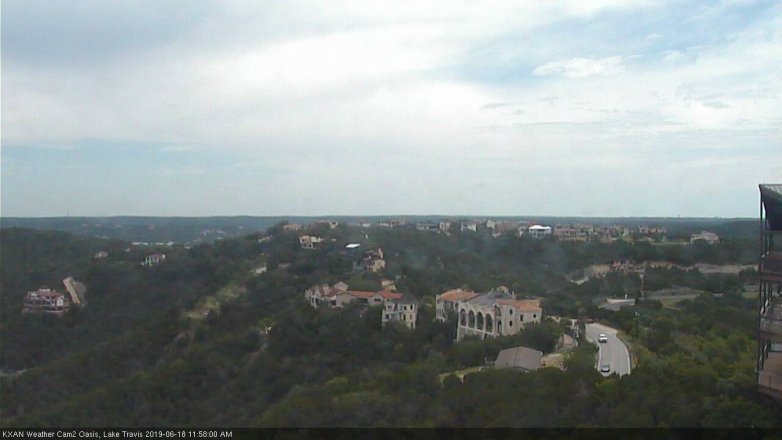 Lake Travis webcam, June 18, 2019 11:00 AM CT