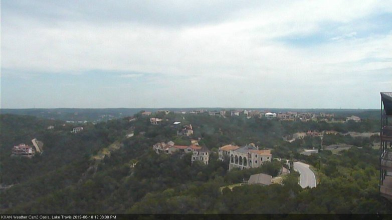 Lake Travis webcam, June 18, 2019 11:10 AM CT