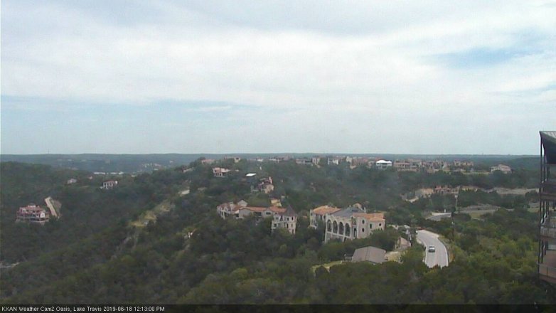 Lake Travis webcam, June 18, 2019 11:15 AM CT