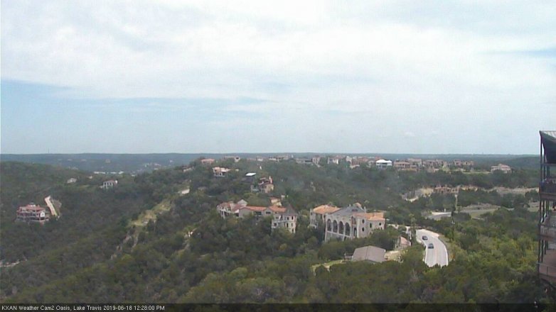 Lake Travis webcam, June 18, 2019 11:30 AM CT