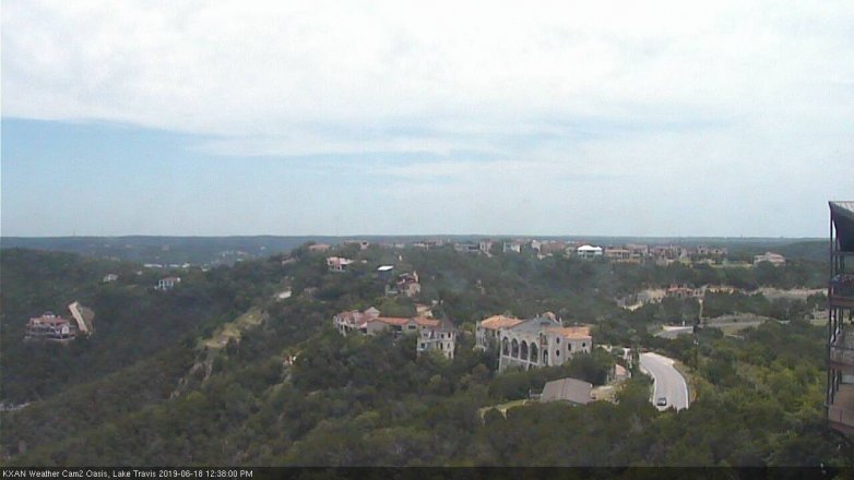Lake Travis webcam, June 18, 2019 11:40 AM CT