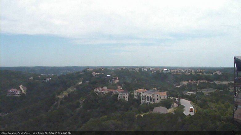 Lake Travis webcam, June 18, 2019 11:45 AM CT