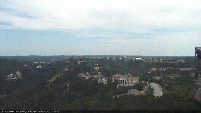 Lake Travis webcam, June 18, 2019 11:50 AM CT