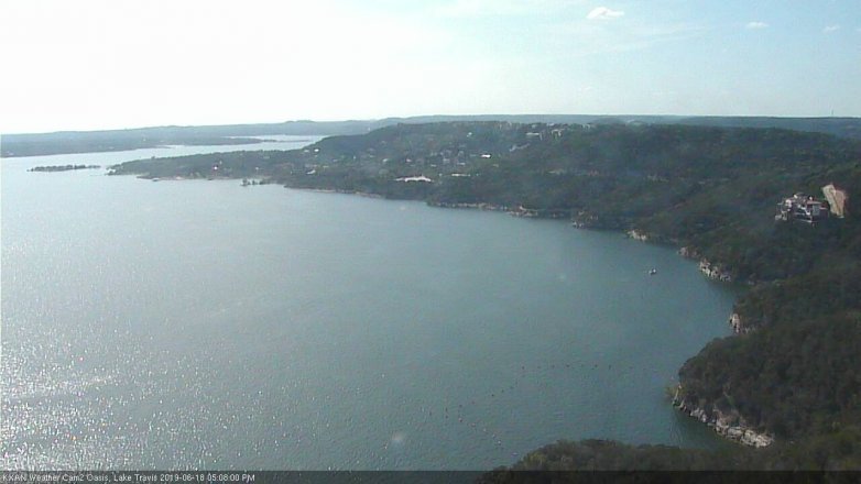 Lake Travis webcam, June 18, 2019 4:10 PM CT