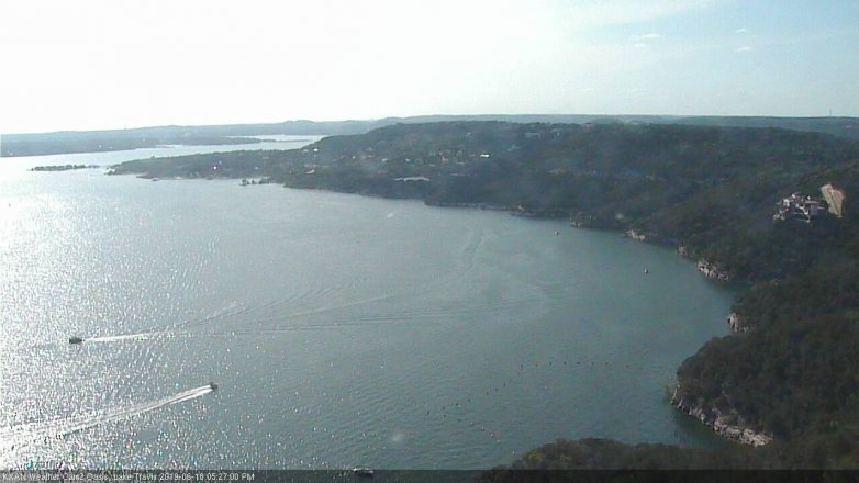 Lake Travis webcam, June 18, 2019 4:30 PM CT