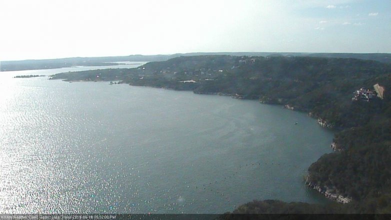 Lake Travis webcam, June 18, 2019 4:35 PM CT