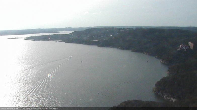 Lake Travis webcam, June 18, 2019 5:00 PM CT