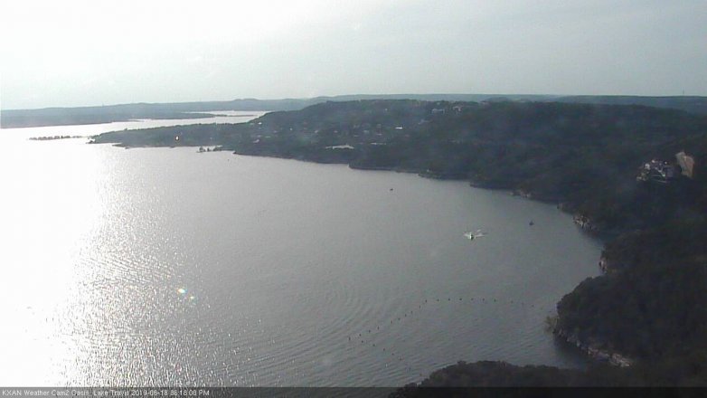 Lake Travis webcam, June 18, 2019 5:20 PM CT