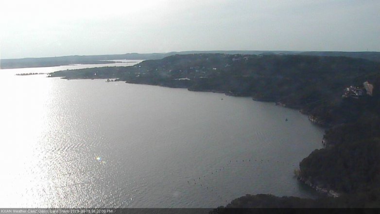 Lake Travis webcam, June 18, 2019 5:25 PM CT