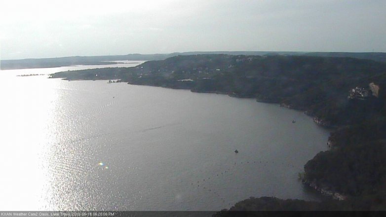 Lake Travis webcam, June 18, 2019 5:30 PM CT