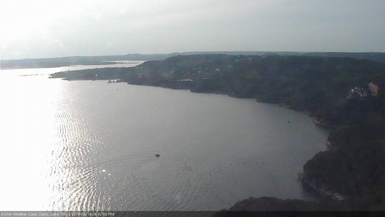Lake Travis webcam, June 18, 2019 5:45 PM CT