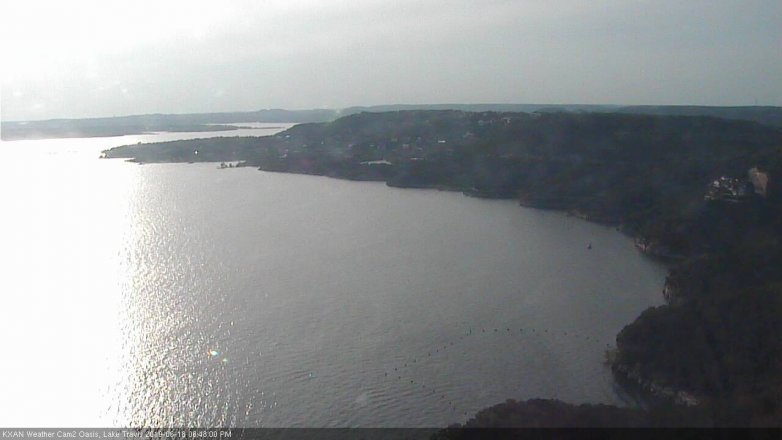 Lake Travis webcam, June 18, 2019 5:50 PM CT