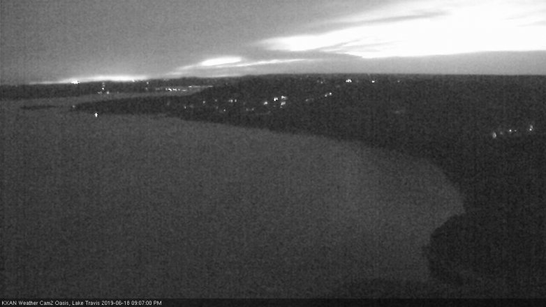 Lake Travis webcam, June 18, 2019 8:10 PM CT