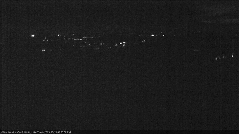 Lake Travis webcam, June 18, 2019 8:35 PM CT