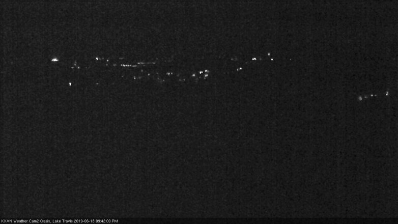 Lake Travis webcam, June 18, 2019 8:45 PM CT
