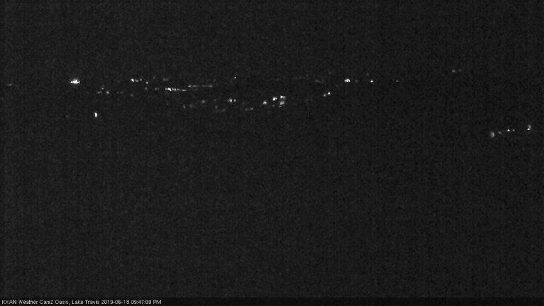 Lake Travis webcam, June 18, 2019 8:50 PM CT