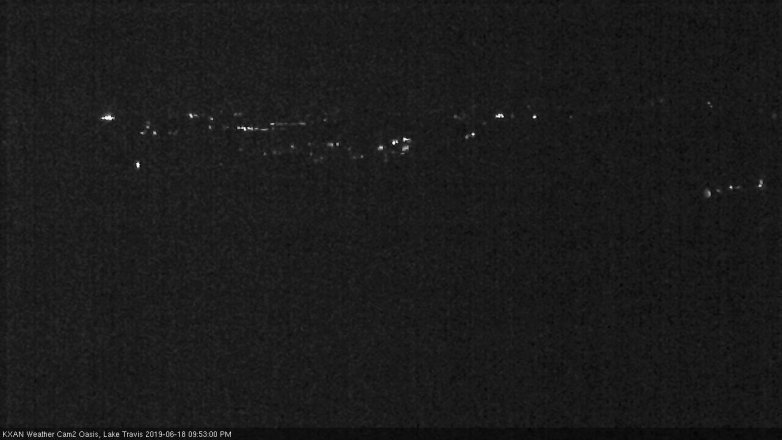 Lake Travis webcam, June 18, 2019 8:55 PM CT