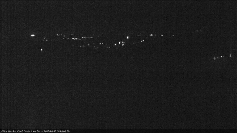 Lake Travis webcam, June 18, 2019 9:05 PM CT