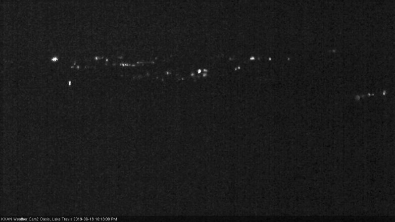 Lake Travis webcam, June 18, 2019 9:15 PM CT