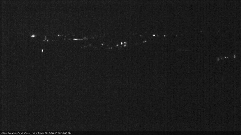 Lake Travis webcam, June 18, 2019 9:20 PM CT