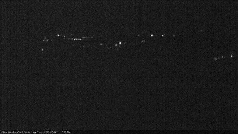 Lake Travis webcam, June 18, 2019 10:15 PM CT