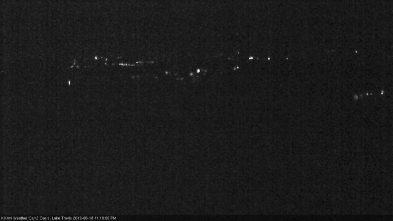 Lake Travis webcam, June 18, 2019 10:20 PM CT
