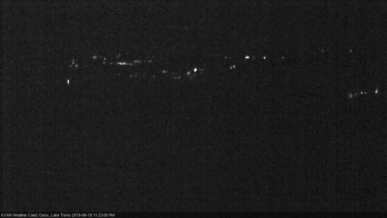 Lake Travis webcam, June 18, 2019 10:25 PM CT