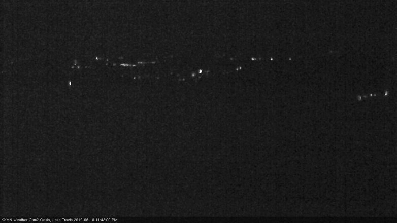 Lake Travis webcam, June 18, 2019 10:45 PM CT