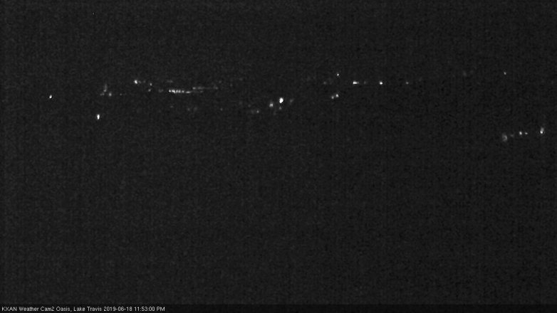 Lake Travis webcam, June 18, 2019 10:55 PM CT