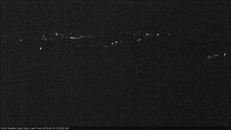 Lake Travis webcam, June 18, 2019 11:05 PM CT