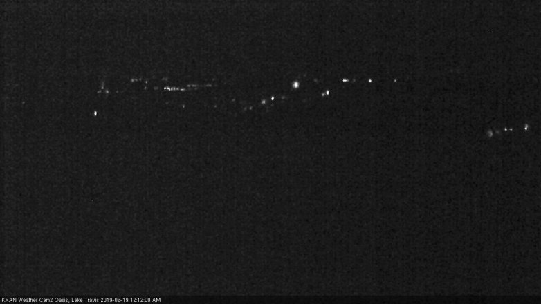 Lake Travis webcam, June 18, 2019 11:15 PM CT