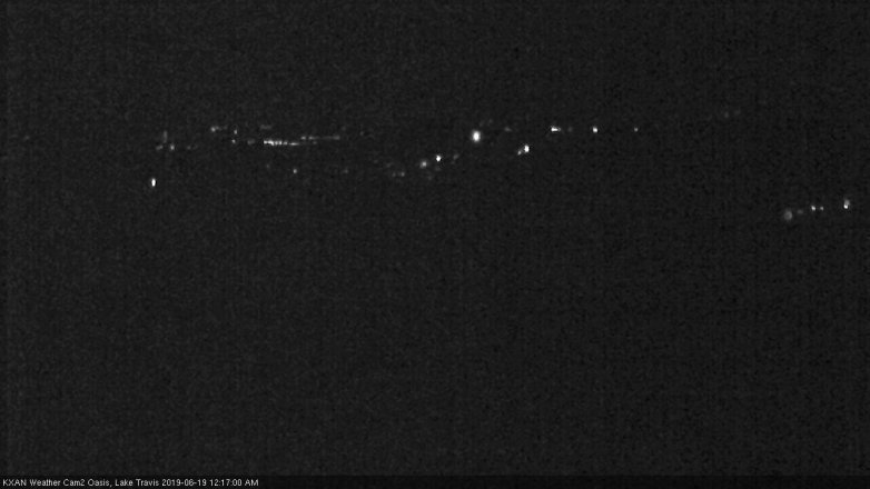 Lake Travis webcam, June 18, 2019 11:20 PM CT