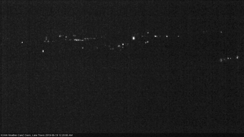 Lake Travis webcam, June 18, 2019 11:30 PM CT
