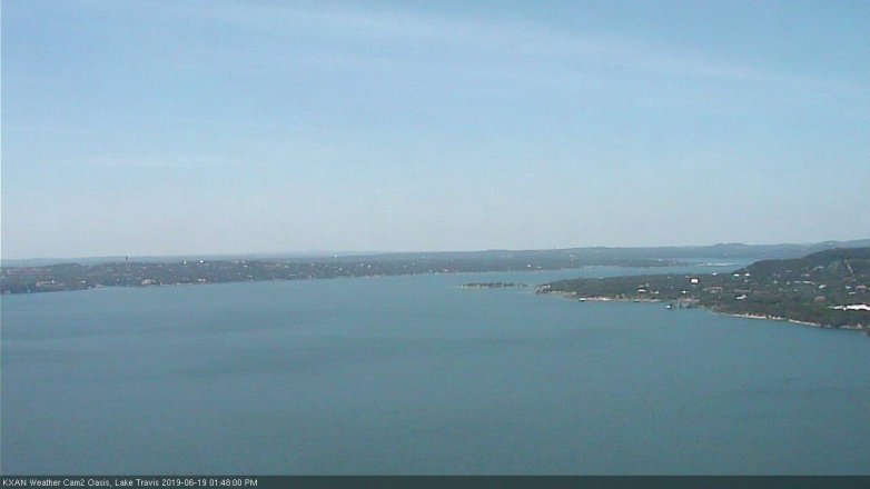 Lake Travis webcam, June 19, 2019 12:50 PM CT