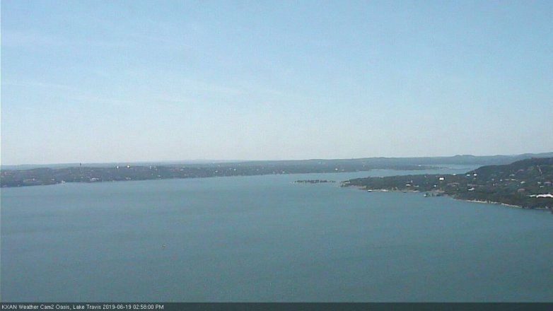 Lake Travis webcam, June 19, 2019 2:00 PM CT