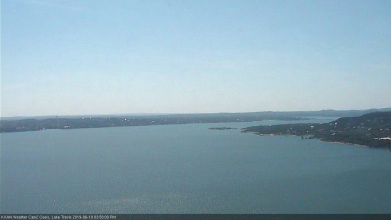 Lake Travis webcam, June 19, 2019 3:00 PM CT
