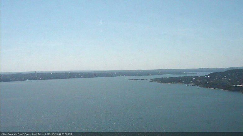 Lake Travis webcam, June 19, 2019 3:10 PM CT