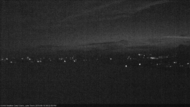 Lake Travis webcam, June 19, 2019 8:35 PM CT