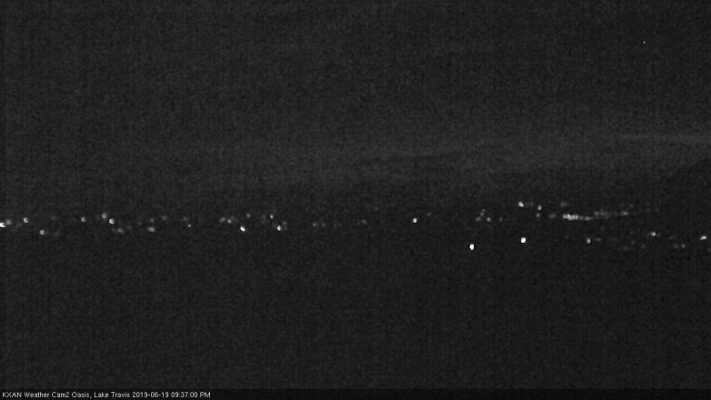 Lake Travis webcam, June 19, 2019 8:40 PM CT