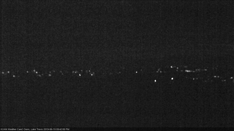Lake Travis webcam, June 19, 2019 8:45 PM CT