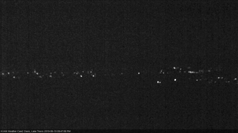 Lake Travis webcam, June 19, 2019 8:50 PM CT