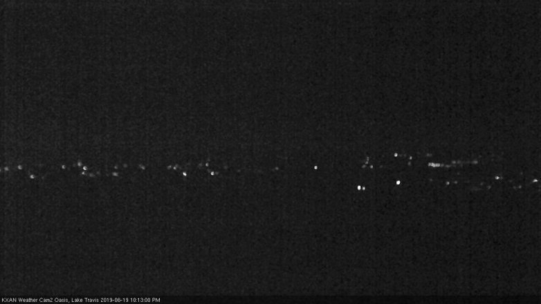 Lake Travis webcam, June 19, 2019 9:15 PM CT