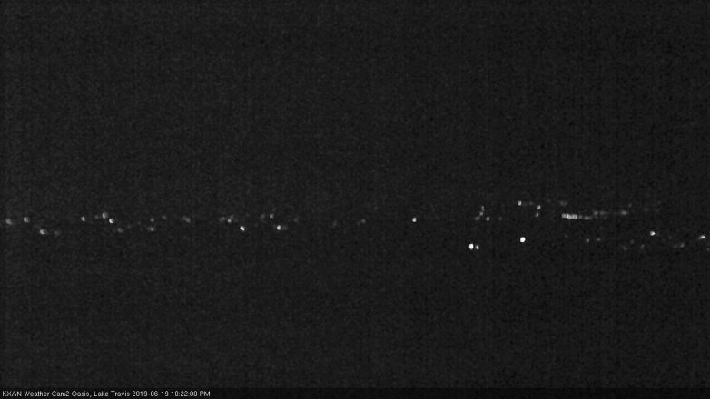 Lake Travis webcam, June 19, 2019 9:25 PM CT